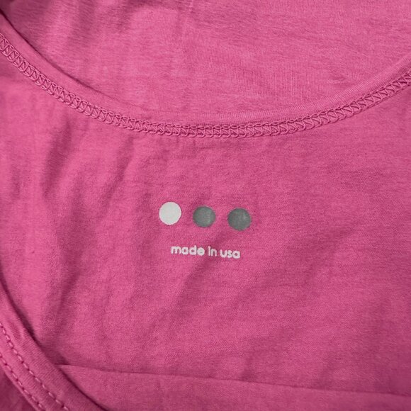 Three Dots Tank Top Pink Womens Size Small Long Tall Sleeveless - Picture 4 of 6